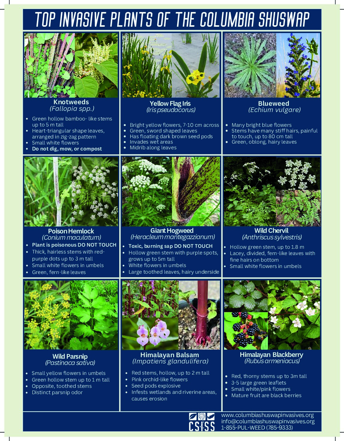 Columbia Shuswap Invasive Species Society