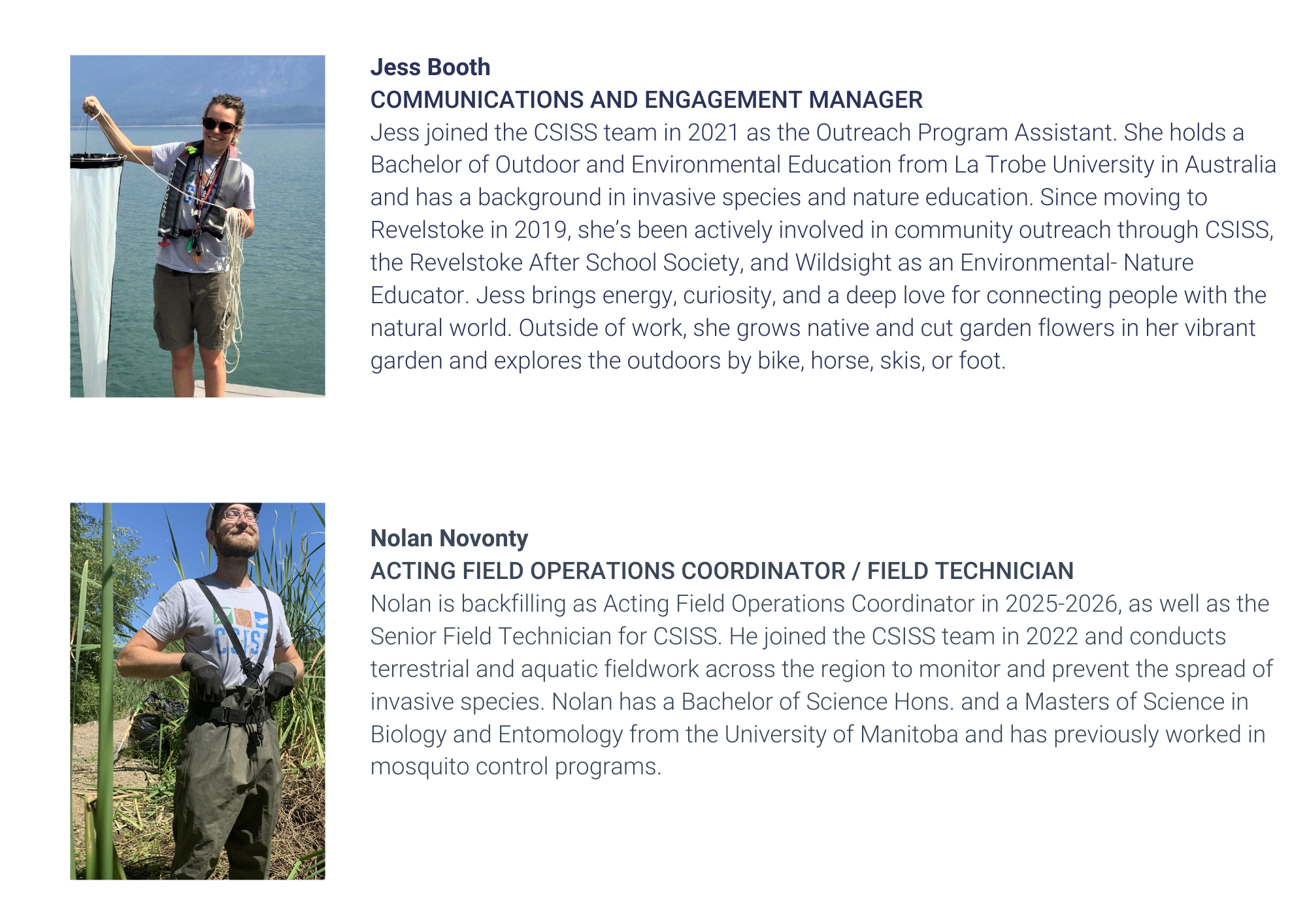 Columbia Shuswap Invasive Species Society