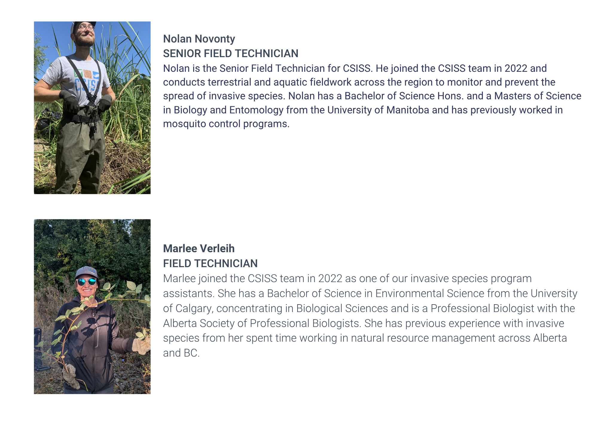 Columbia Shuswap Invasive Species Society
