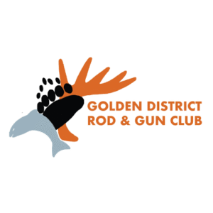 Golden District Rod and Gun Club logo.